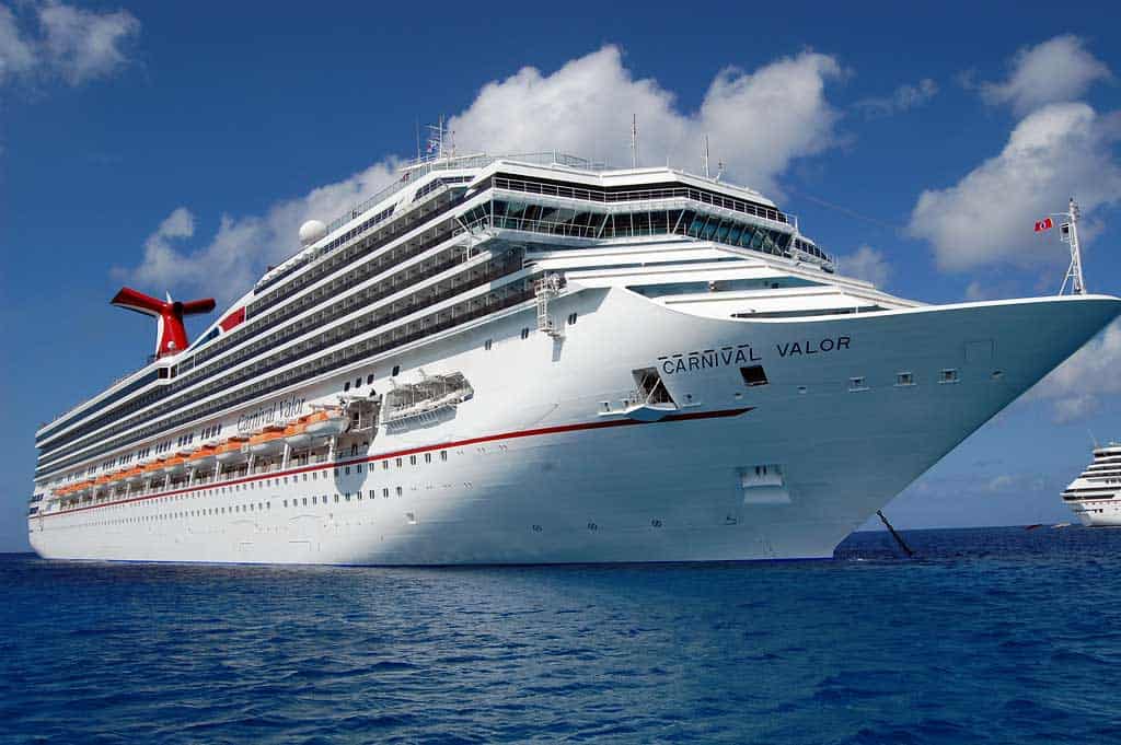 carnival valor ship tour 2023