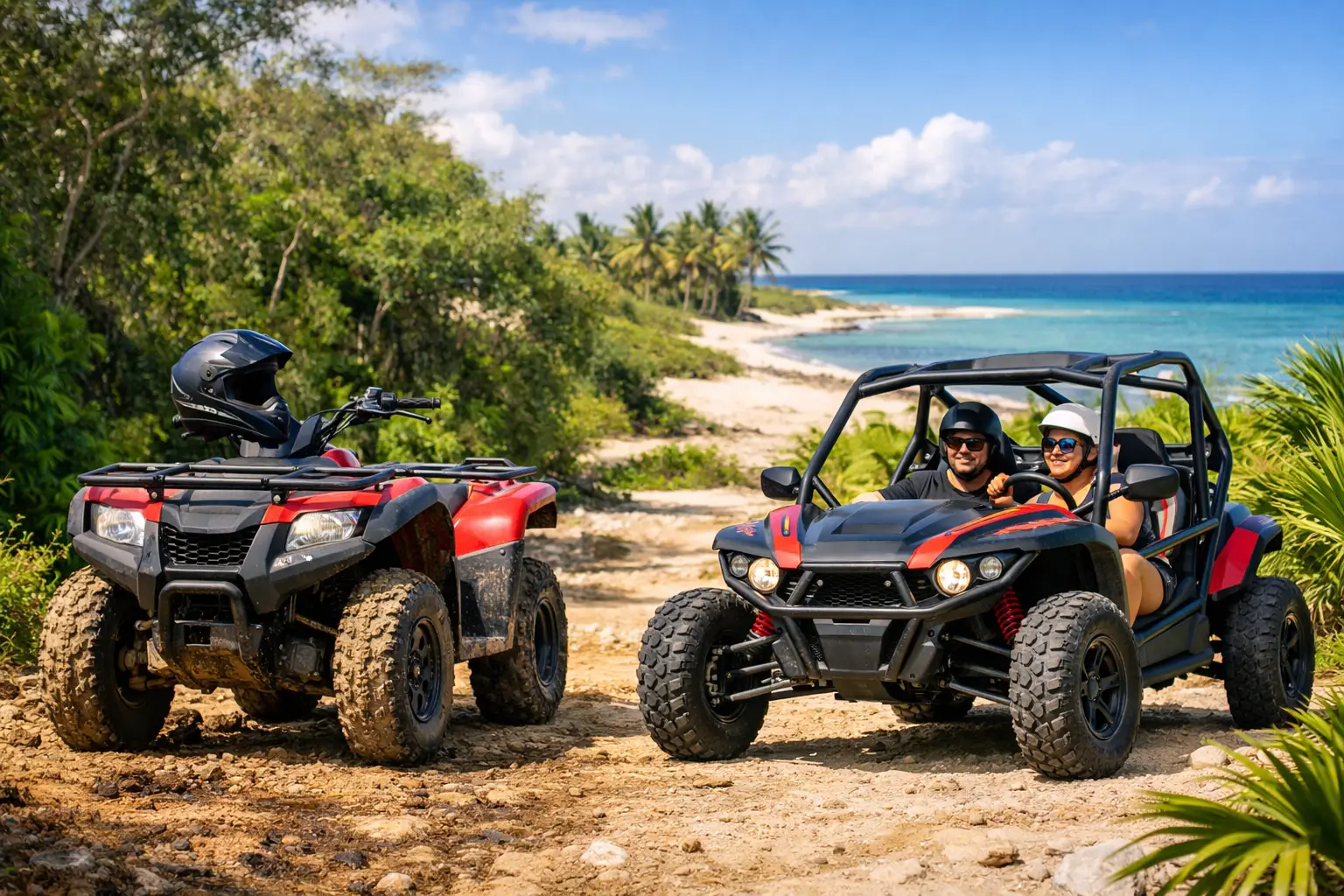 ATV Versus Buggy Cozumel Tours for Your Port Day