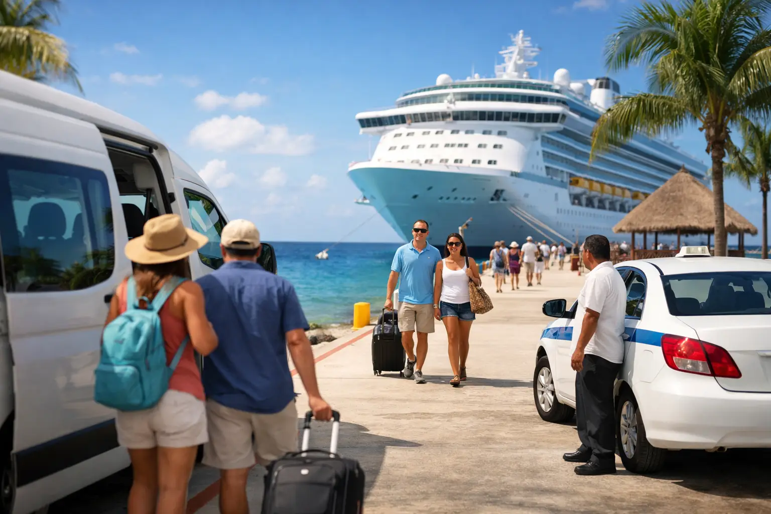 Cozumel Port Transportation for Cruise Guests